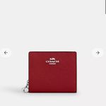 Coach Snap Leather Wallet Photo 6