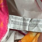 Wildfox  Sweat Tie Dye Two Piece Sports Bra Leggings Pink Orange Womens Medium Photo 3