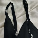 PacSun  Floral Mini Dress Medium Black Summer Babydoll Sundress Cottagecore New Photo 3