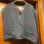Sweater Vest Blue Size L Photo 1