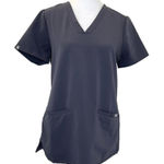 FIGS  Casma Three Pocket Top Scrubs Shirt Top Gray Womens size XS Photo 0