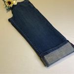 Levi's 515 Women's Med. Wash Mid Rise Cuffed Stretch Capri Denim Jeans, Size 6 # Blue Photo 7