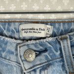 Abercrombie & Fitch Light Wash Curve Love High Rise Mom Jeans Photo 3