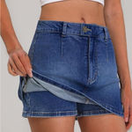 Amazon Dark Wash Denim Skirt Photo 1