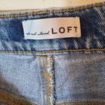 Loft Medium Wash High Rise Straight Leg Jean Size 6/28 Photo 5