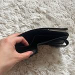 Coach Vintage  black genuine leather bifold wallet with snap closure coin pocket Photo 4