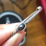 David Yurman Onyx Stone Bangle Bracelet Photo 3
