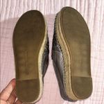 Sam Edelman  Size 7 Metallic Silver Woven Slip-On Espadrilles Photo 8