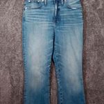 Madewell skinny flare raw Hem women's Jeans color kenwick wash size 31 Photo 0