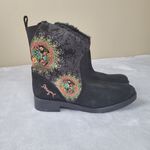 Desigual  Women's Boots Winter Black Boho Size 40 US 9 Photo 2