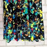 Parker  Bold Floral Print Short Sleeve Fit and Flare Dress Size S Photo 5