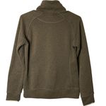 The North Face  Women’s Small Brown Khaki Fleece Long Sleeve Zip-Up Jacket A58R‎ Photo 4