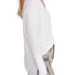 Free People  Catalina Thermal V-Neck Long Sleeve Shirt Photo 5