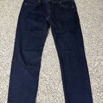 CAbi  Women's Slim Dark Wash Jeans Blue Stretch Size M​ Photo 0