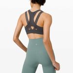 Lululemon | Geared to Train Bra | Color GGRE | Size 4 Photo 2