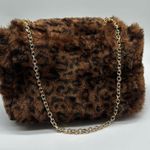 Katrina Szish x Jelavu Barney Leopard Faux Fur Bag Black Photo 3