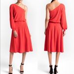 ALC Frank A.L.C Shara One Shoulder Midi Dress Photo 1