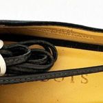 Talbots  Hillary‎ Black Suede Ankle Lace Up PeepToe Pumps Women's Size 6.5 NWOB Photo 7