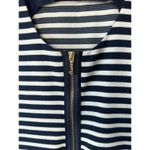Juicy Couture Regal Angel Navy & White Stripe Ponte Dress Women's Size Small Photo 4