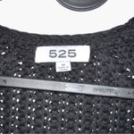 Revolve  FAVORITE | 525 America Black chunky cable knit relaxed button cardigan M Photo 3