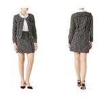 Slate + Willow  Black Tweed Blazer Jacket Size XS Textured Career Winter Staple Photo 1