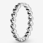 Pandora Band Of Hearts Ring Photo 0