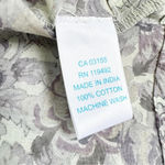 April Cornell Floral Cotton Tote Cottagecore Shoulder Bag Lilac Purple Photo 4