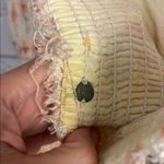 Free People One FP one Bali nights mini dress ribbon floral cottagecore Photo 6