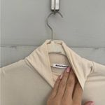 Reformation  Ivory Zaire Knit Long Sleeve S Photo 3