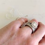 Handmade Fashion Bird in Flight Ring, Clear Custom Silhouette Photo 0