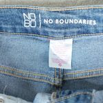 No Boundaries  Jeans Womens 13 Stretch Juniors Blue Denim Tapered High Rise Photo 3