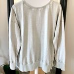 easel  Light Green Acid Wash Sweatshirt Photo 0