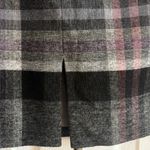 Tahari black & pink plaid pencil skirt size 10P-like new condition Photo 4