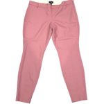 J.Crew  NWT Rose Mauve Minnie Wool Blend Ankle Length Skinny Pants 16‎ Stretch Photo 1