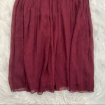 J.Crew  Nadia Strapless Bridesmaid Dress Burgundy Photo 3