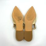 Lulus Hershie Champagne Satin Pearl Mules Women's 7 US Photo 7