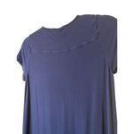 Soma  Navy Super Soft Jersey v-neck oversized Night‎ Gown Sz XS Photo 3