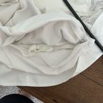 Athleta  Packable White Perforated Windbreaker Rain Hooded Jacket - Size Small Photo 12