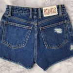 Bongo Vintage Blue Distressed Custom Cutoff Denim Jean Shorts 5 Photo 0