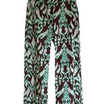 ZARA NWOT  Cotton Printed Pants Trouser Photo 7