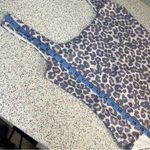 NWT Leopard Print One Piece Square Neck High Hip Swimsuit Pastel Purple Pink M Size M Photo 5