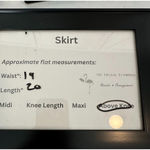 Talbots T by  Everyday Stretch Skort Size 2X Tropical Fronds Print Floral Cotton Photo 9