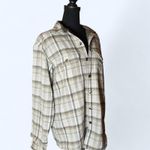 Columbia fleece lined plaid button-up flannel Size Medium Photo 1