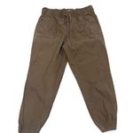 Loft Outlet Women's Brown Jogger Pants Size M Elastic Waist Casual Size M Photo 4
