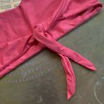 Cami and Jax Orange Bandeau Spaghetti Strap Bikini Top Size Large Photo 2