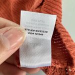 Lulus Tank Top Womens X Small Rust Red Lets Get Away Knit Twist Back Photo 8