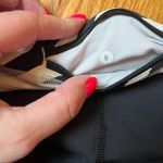 Lululemon run inspire crop II black and white size 8 Photo 4