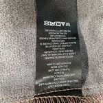 Urban Outfitters Girlfriend Faux Leather Pants Brown Womens 4 Straight Side Snap Photo 3