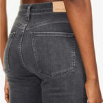 Citizens of Humanity  olivia slim-leg high-rise denim jeans radiant washed black Photo 7