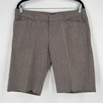 Gap Vintage Women’s Bermuda Trouser Shorts Brown Size 10 Medium 100% Cotton Photo 0